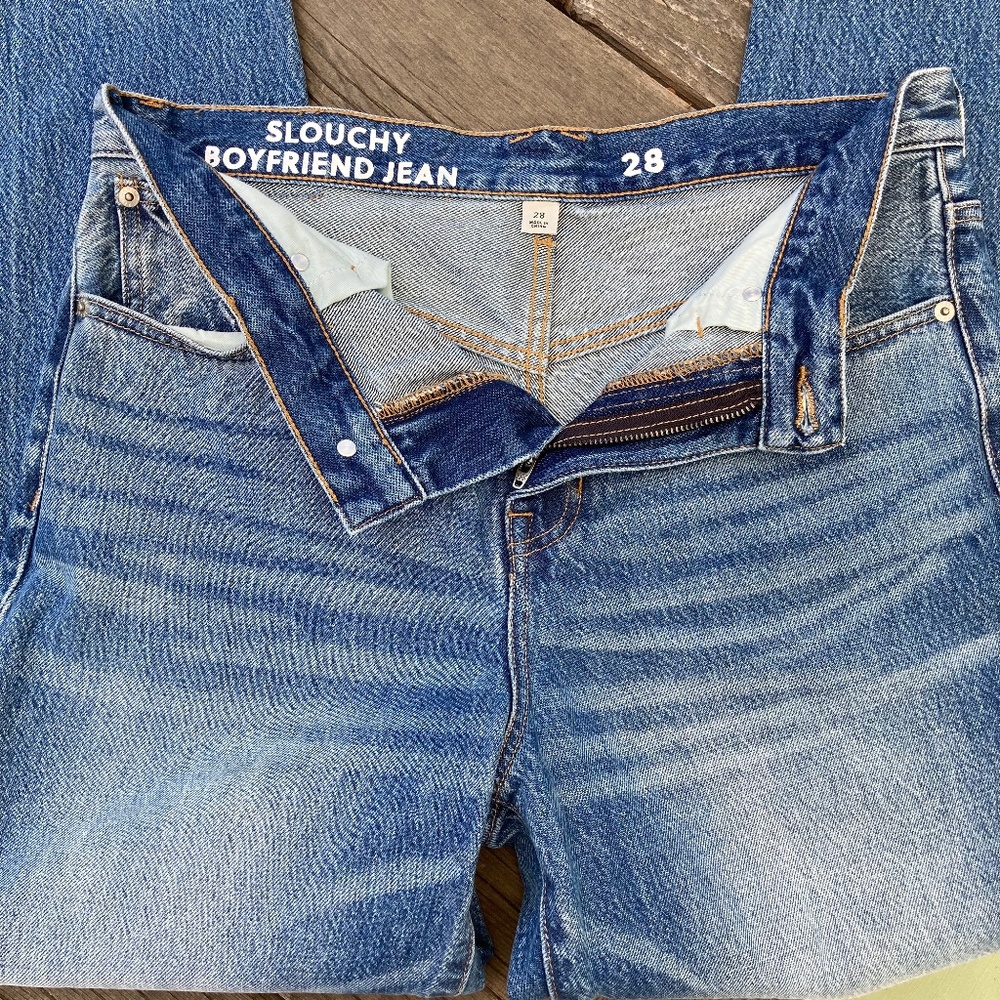 JEANS J. Crew Slouchy Boyfriend Denim Jeans NWOT